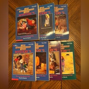 The Baby-Sitters Club Mystery 7 book Set | Books #1-7
